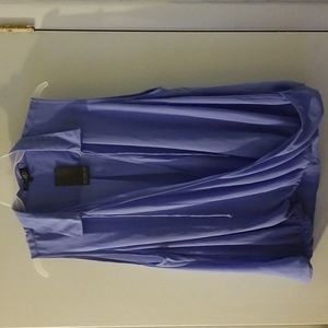 Eloquii, size 24, lavendar blouse , fits like size 22